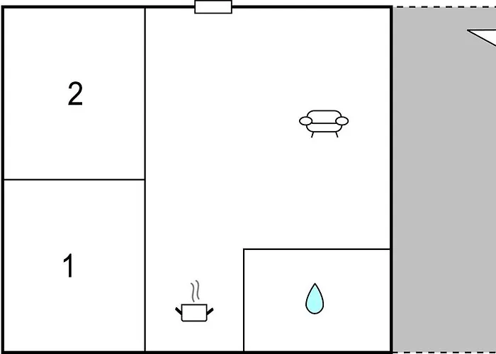 Appartement 2 Bedroom Amazing In *